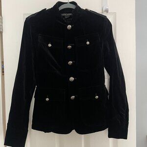 Ralph Lauren black velvet jacket, size 4